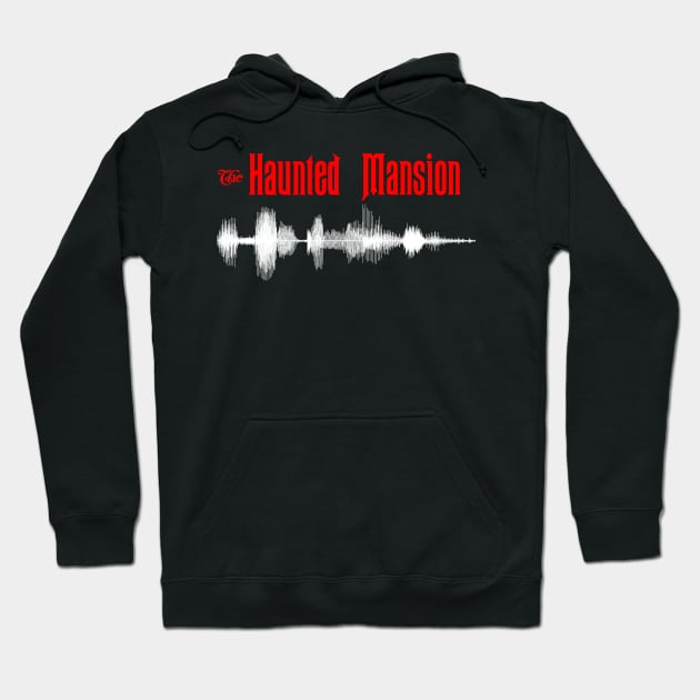 The Haunted Mansion Waveform Hoodie by kevfla